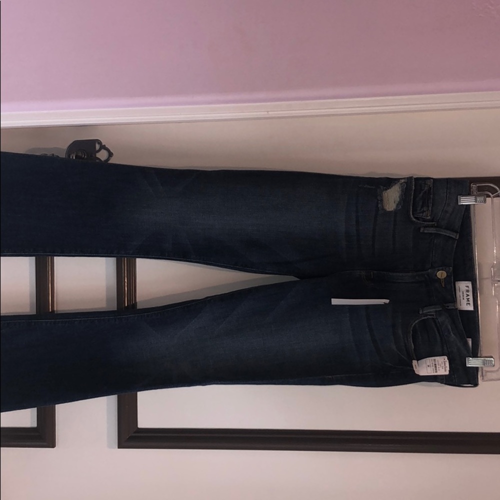 FRAME denim boot-cut jeans